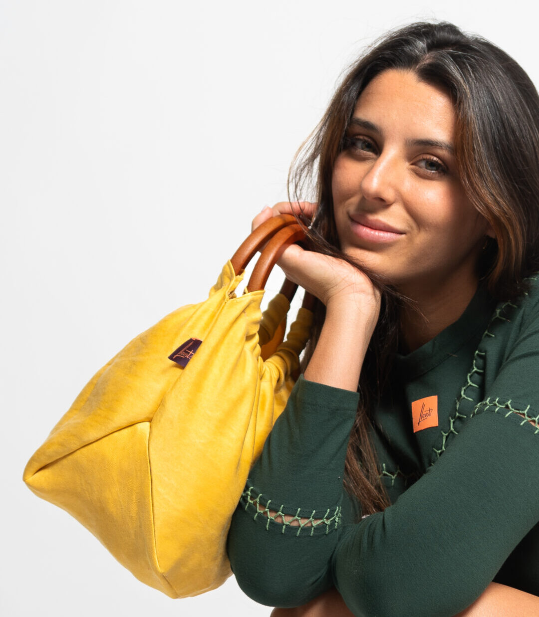 Bolsito aros amarillo